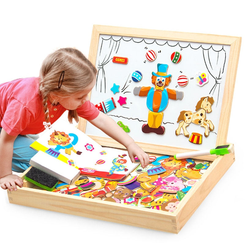 other : Magnetisch teken- en puzzelbord in Circus van Pantino