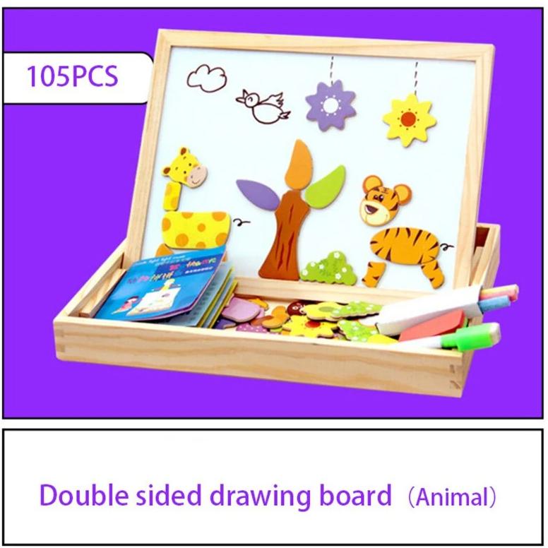 other : Magnetisch teken- en puzzelbord in van Pantino