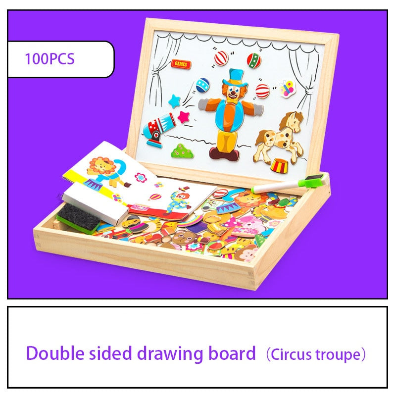 other : Magnetisch teken- en puzzelbord in van Pantino