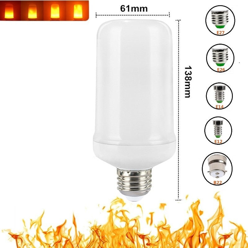 home & garden : LED Vlameffect Gloeilamp in Middelgroot(7W) E27 van Pantino