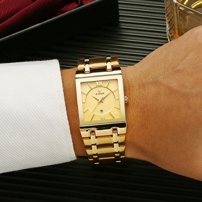 watches : Heren Luxe Quartz Polshorloge in van Pantino
