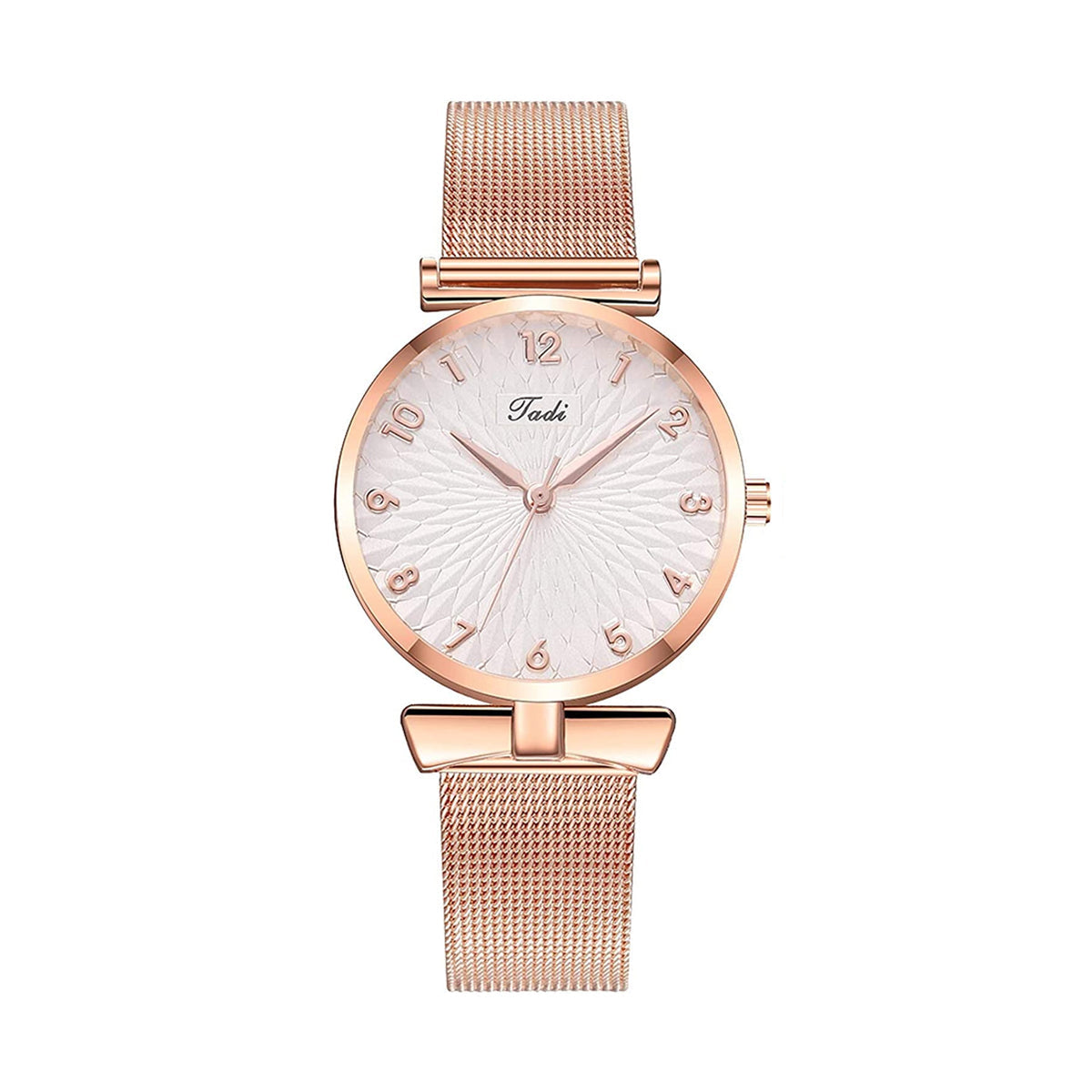 watches : Horloge met magnetische band in Roze - Magnetische band van Pantino