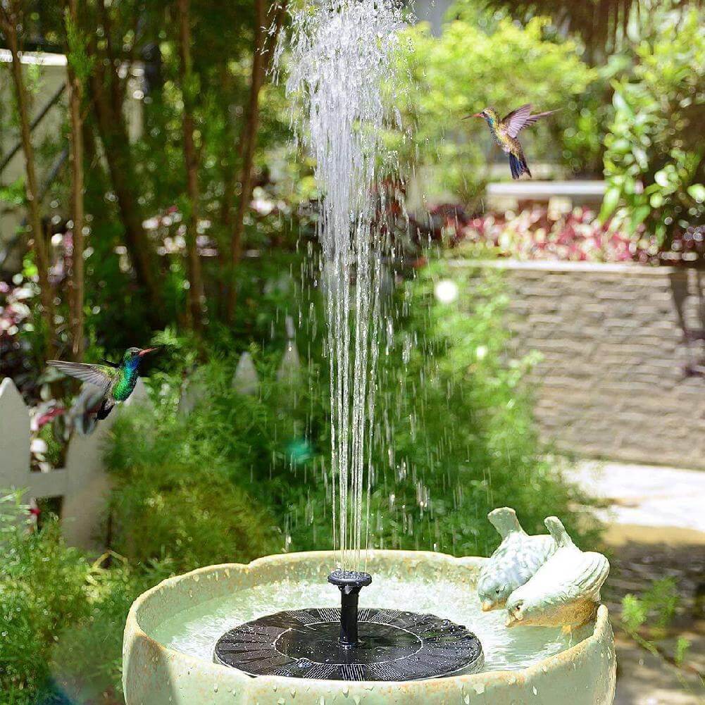 outdoor equipment : LED Zonne Water Fontein in van Pantino