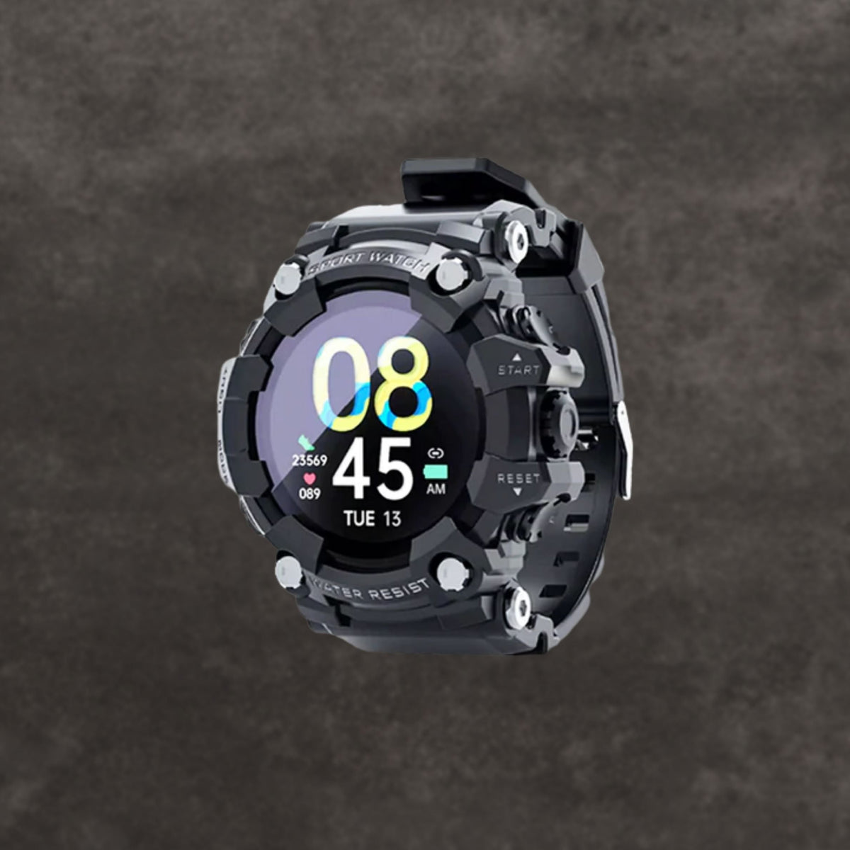 watches : Militair Smartwatch™ in Zwart van Pantino