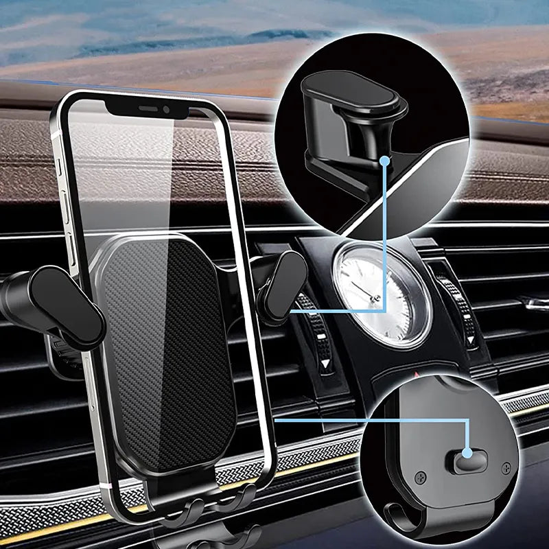 gadgets : PhoneHolder- Telefoonhouder voor autoventilator in van Pantino