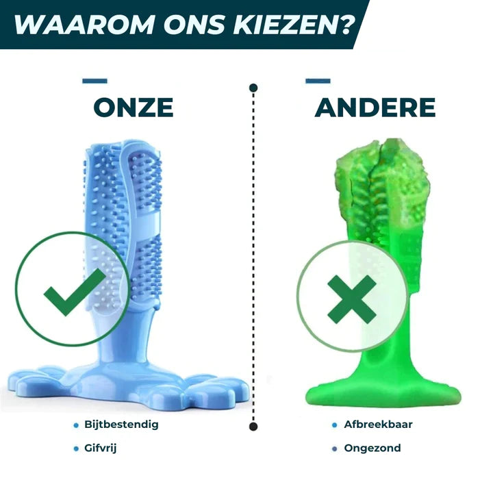 pets : BrushPup™ | Stralend hondengebit in één speeltje in van Pantino