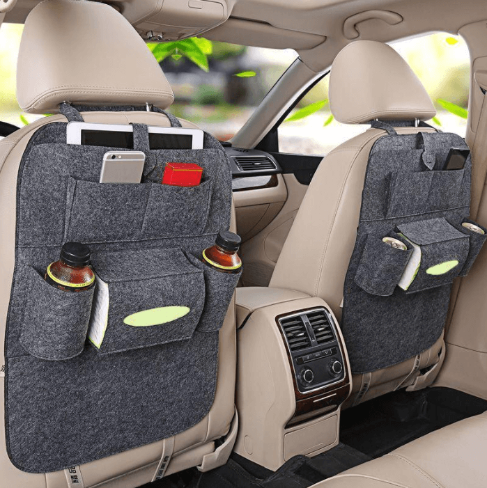 accessories : Auto Achterbank Opbergzak Organisator in Donker grijs van Pantino