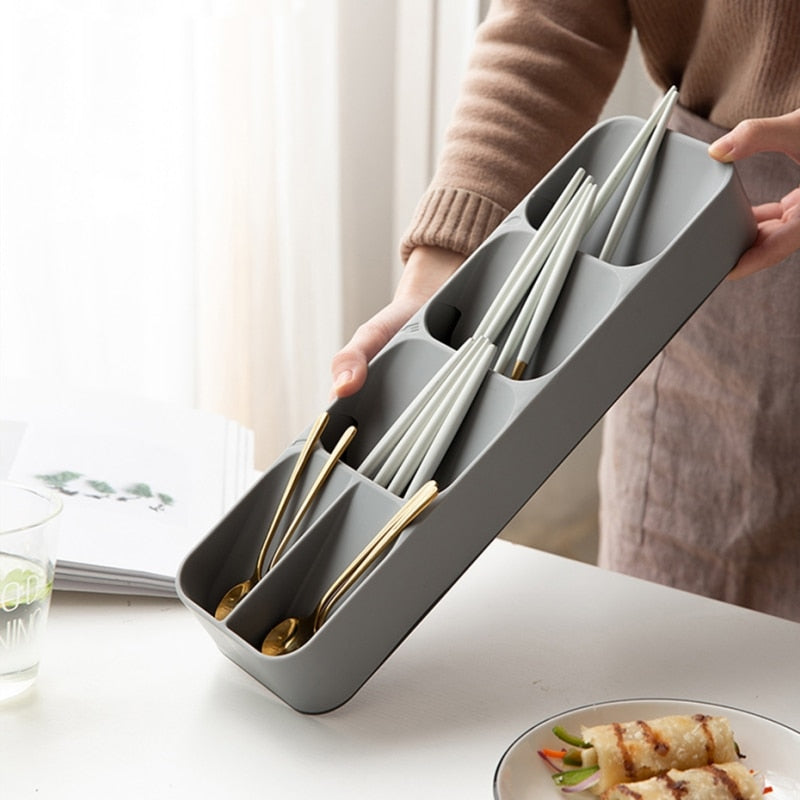 home & garden : CutleryOrganizer™ | Compacte Keukenbestek Organiser in van Pantino