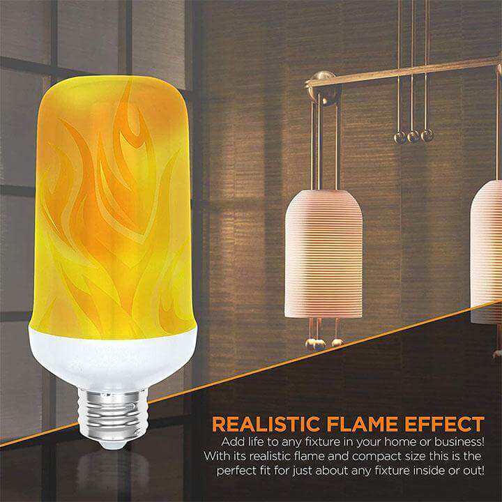 home & garden : LED Vlameffect Gloeilamp in van Pantino