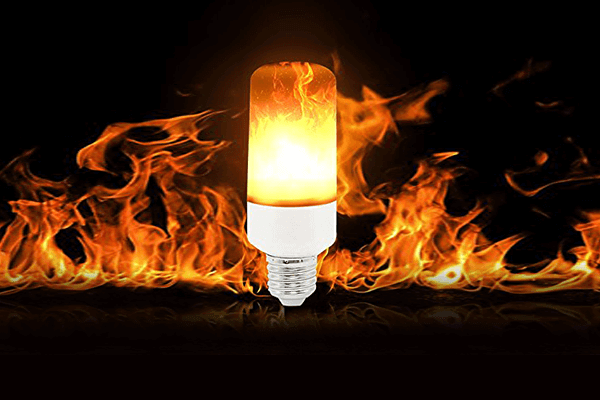 home & garden : LED Vlameffect Gloeilamp in van Pantino