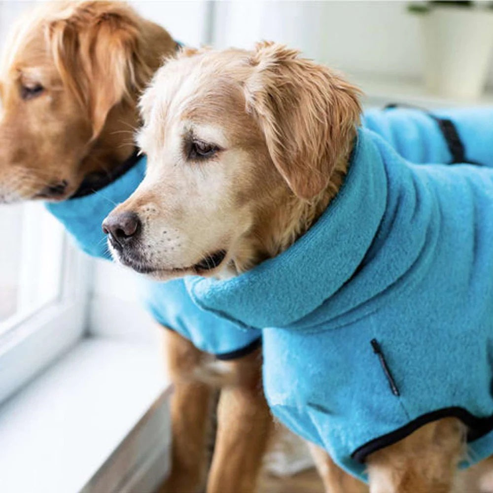 pets : FleeceFlow™ | Absorberende Hondenbadjas in van Pantino