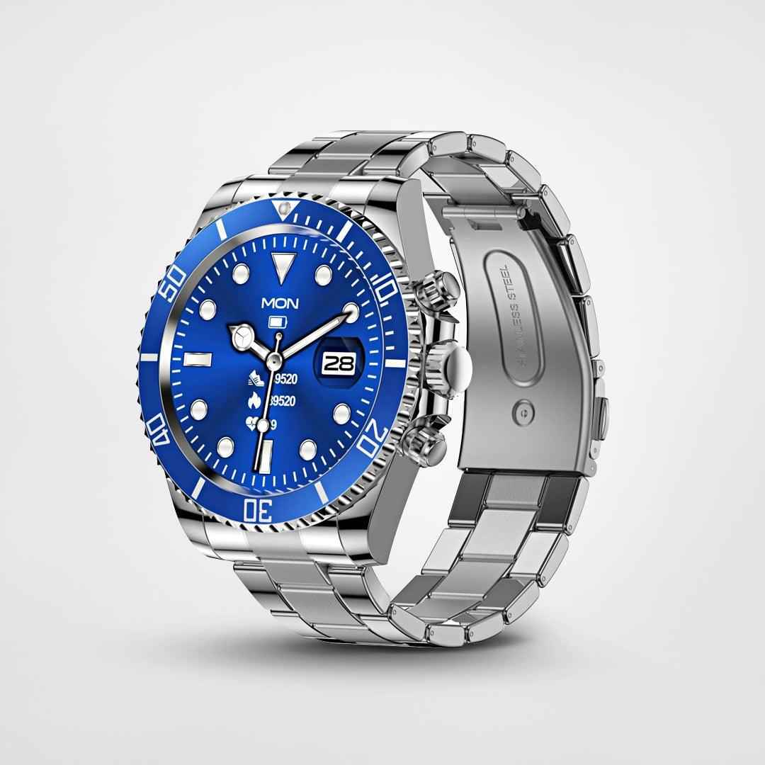 watches : Hulk™ Smartwatch - Stijlvol en Hartslagmeting in Blauw van Pantino
