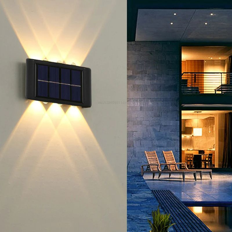 outdoor equipment : IllumiSun - LED wandlamp op zonne-energie in van Pantino
