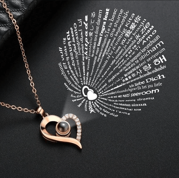 accessories : Love Halsketting™ | in 100 talen - Gift Set in van Pantino