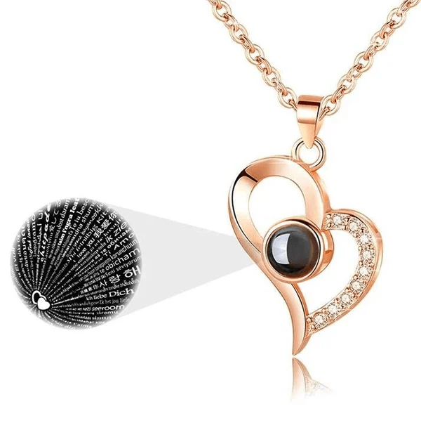 accessories : Love Halsketting™ | in 100 talen - Gift Set in van Pantino