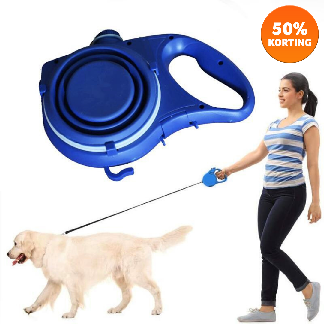 pets : 5-in-1 Hondenriem™ in Blauw | Nog 2 beschikbaar van Pantino