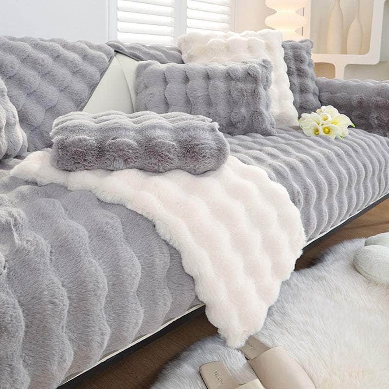 home & garden : SofaCushion - Bankhoes Meubelbeschermer in Grijs van Pantino