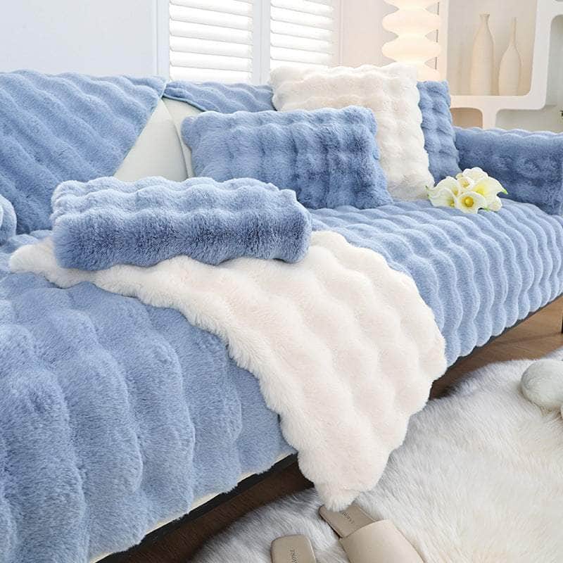 home & garden : SofaCushion - Bankhoes Meubelbeschermer in Lichtblauw van Pantino