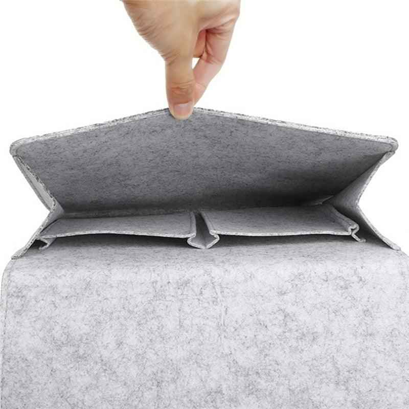 home & garden : Opbergzak Voor Bed & Bank | 1+1 GRATIS in Lichtgrijs Bruin van Pantino