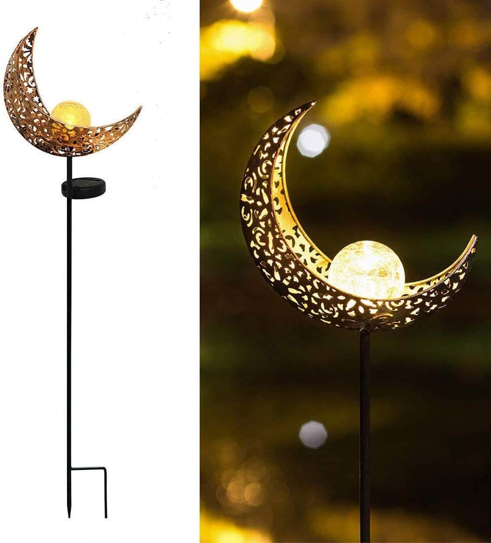 outdoor equipment : Retro Buiten Tuinlamp in Maan van Pantino
