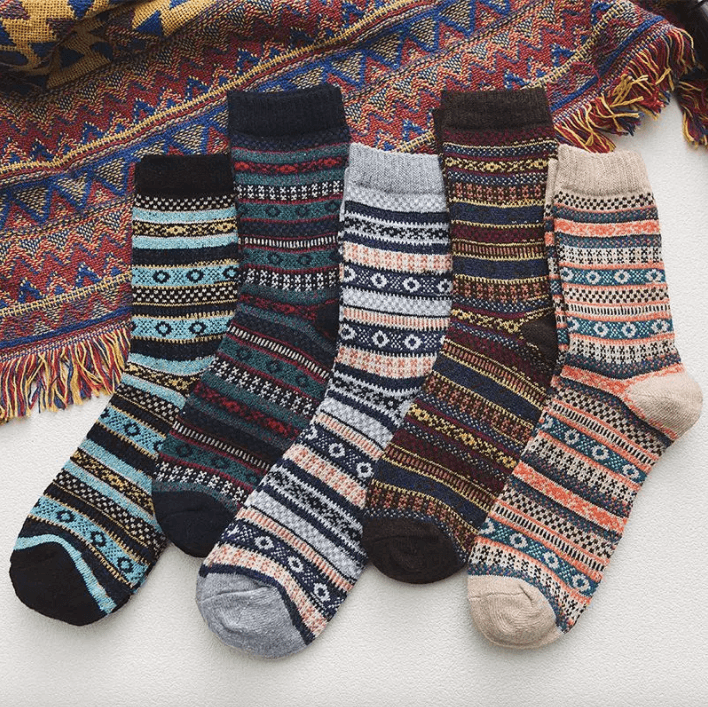 men's fashion : PantinoSocks™ Winter Sokken | Warm, Comfortabel & Duurzaam in Ragner (5 paar) van Pantino