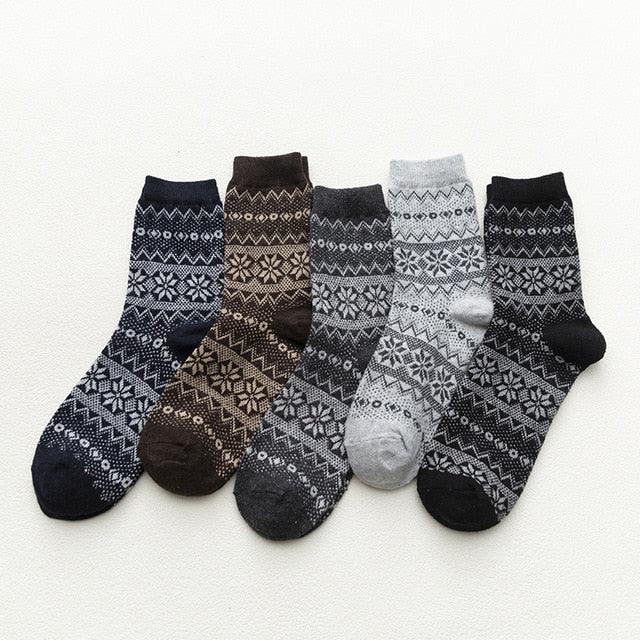 men's fashion : PantinoSocks™ Winter Sokken | Warm, Comfortabel & Duurzaam in Bergen (5 paar) van Pantino