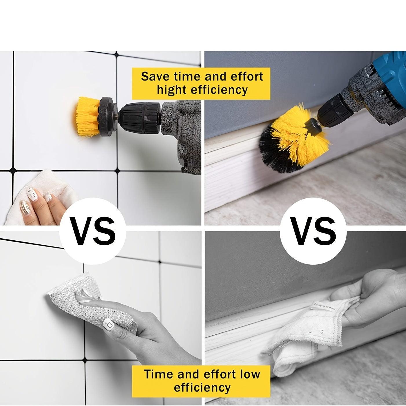 gadgets : PowerScrub™ - 3x opzetborstelset in van Pantino
