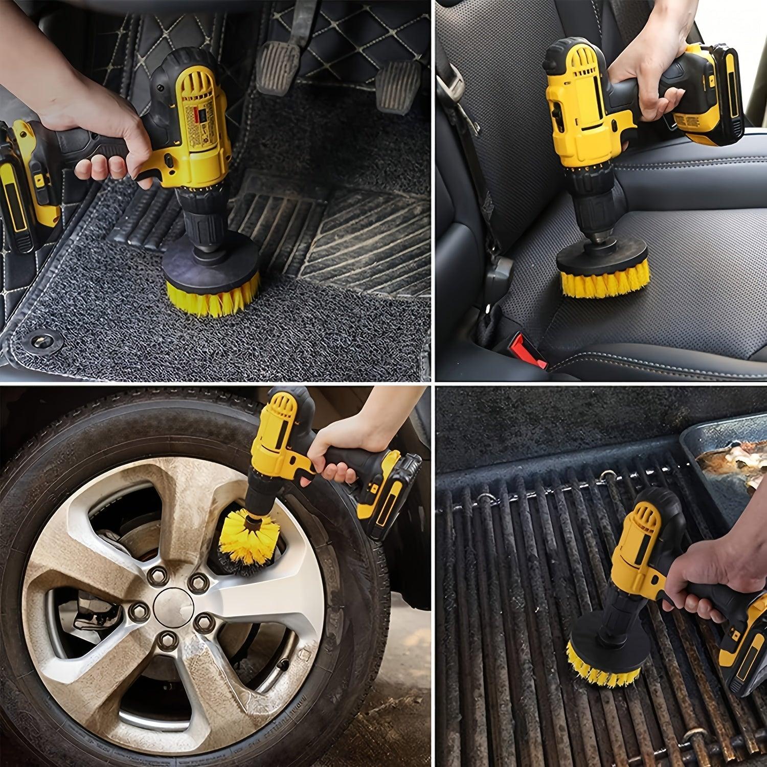 gadgets : PowerScrub™ - 3x opzetborstelset in van Pantino