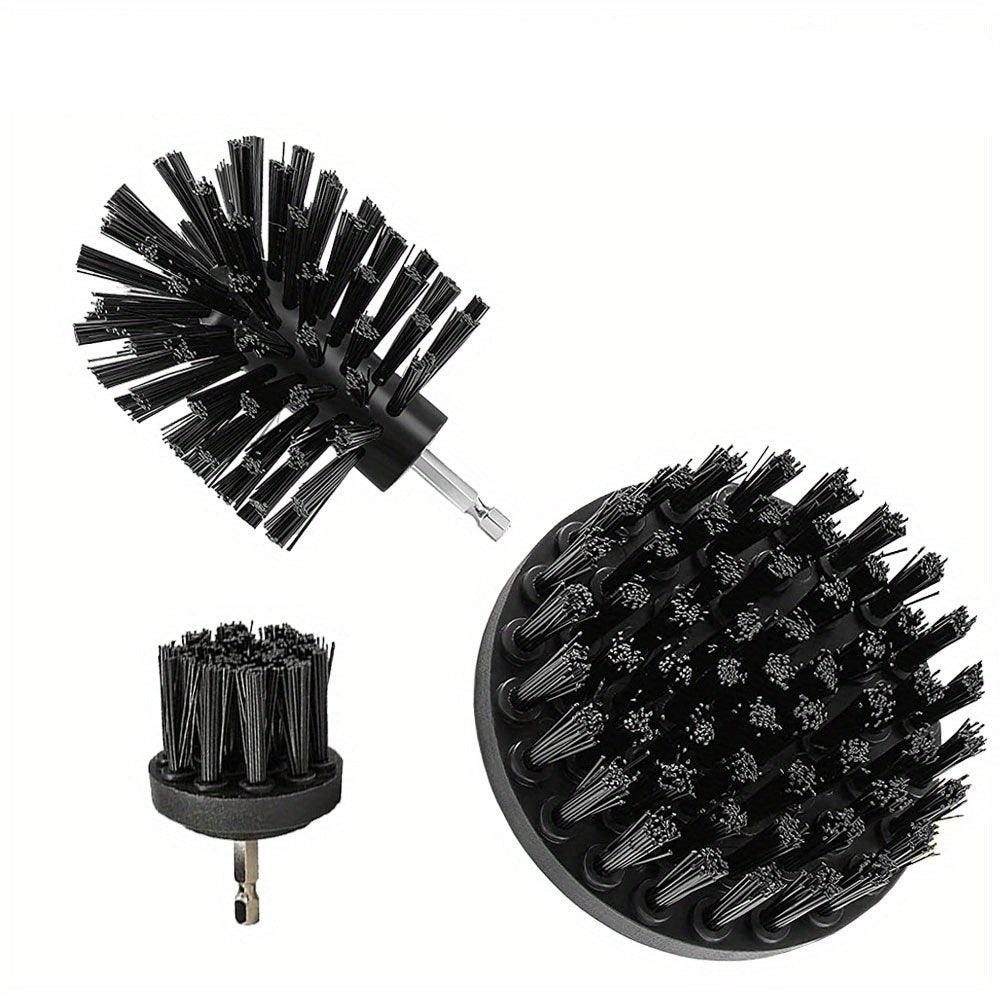 gadgets : PowerScrub™ - 3x opzetborstelset in Zwart van Pantino