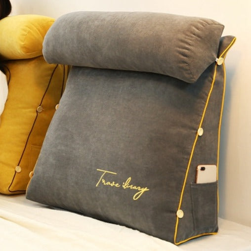 home & garden : SleepingPillow - Driehoek Lees Rugleuning Kussen in van Pantino