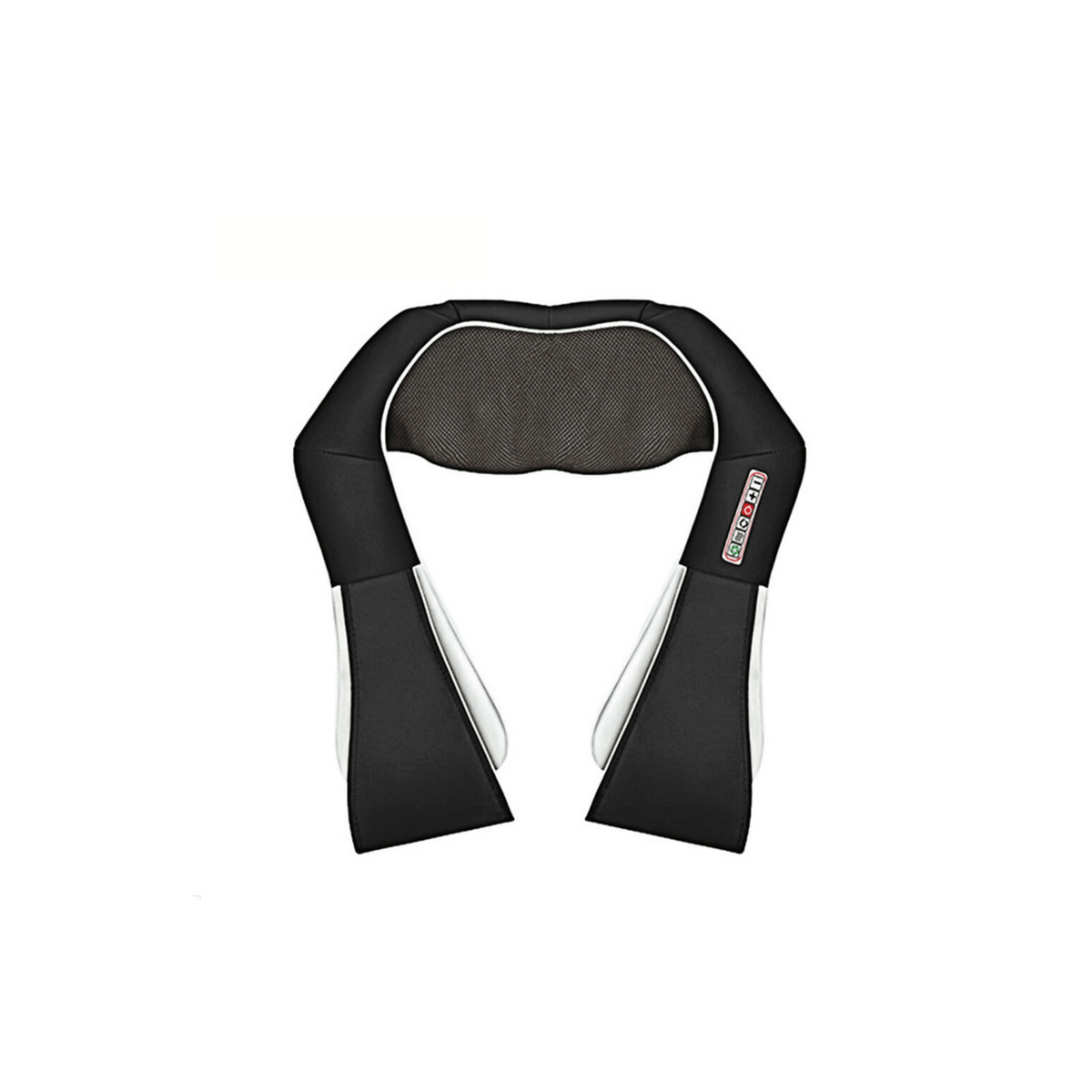 gadgets : Shiatsu Massagekussen - Infrarood - Nek en Rug Massageapparaat in Zwart - 6 knoppen van Pantino