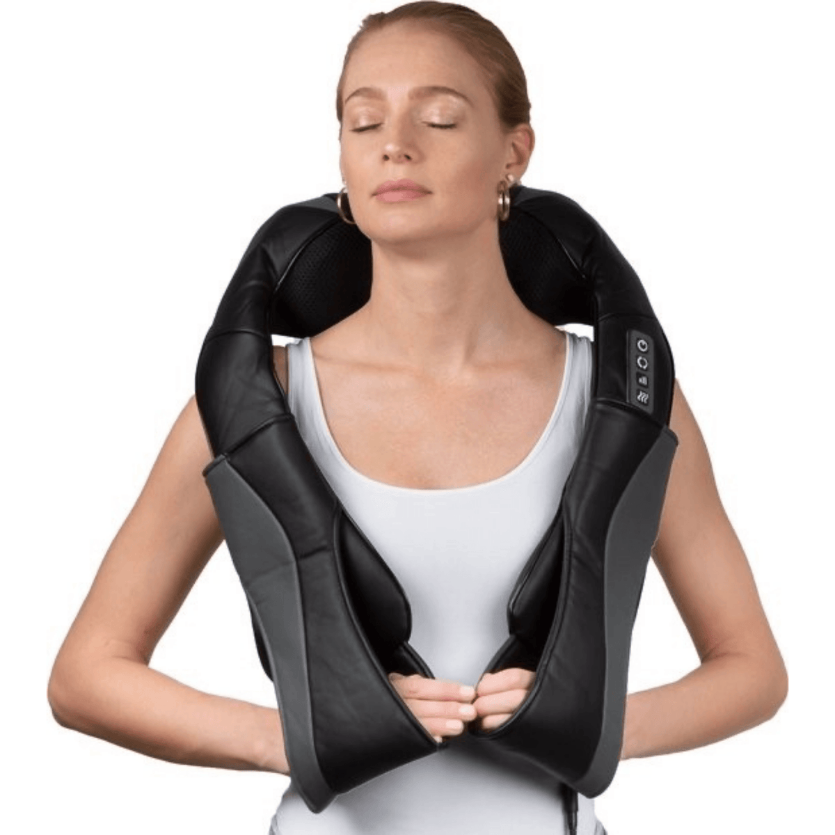 gadgets : Shiatsu Massagekussen - Infrarood - Nek en Rug Massageapparaat in van Pantino