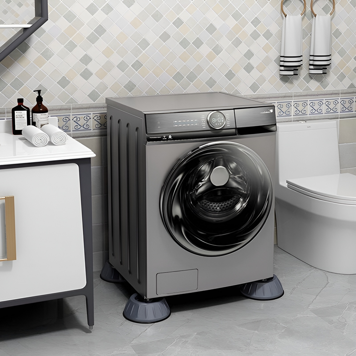 home & garden : Anti-Trillingswasmachine Ondersteuning™ (4+4 GRATIS) in van Pantino