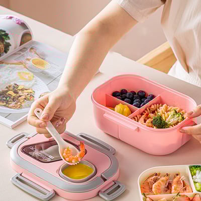 home & garden : LunchBox - Microware Bento Lunchbox in van Pantino