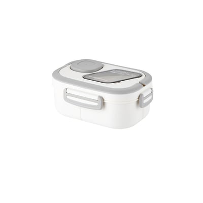 home & garden : LunchBox - Microware Bento Lunchbox in Wit (4 beschikbaar) van Pantino