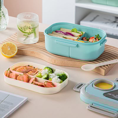 home & garden : LunchBox - Microware Bento Lunchbox in van Pantino