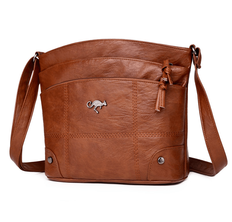 bags : Toli™ - Vintage leren schoudertas in van Pantino