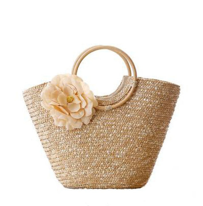 Veala | Handtas van stro - - Beach bag - Pantino