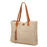 Veala | Modieuze strandtas - Bruin - Beach bag - Pantino