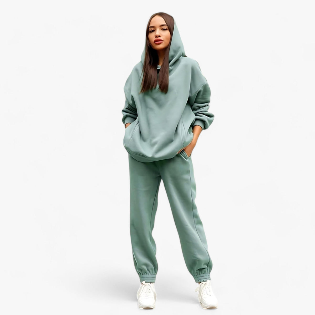 Valeria Winter Hoody Sets - Behaaglijke warmte voor koude dagen - - Valeria Winter Hoody Sets - Behaaglijke warmte voor koude dagen - €25 - Pantino