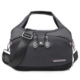 bags : MultiSafe - Waterdichte Nylon Handtas in Grijs van Pantino