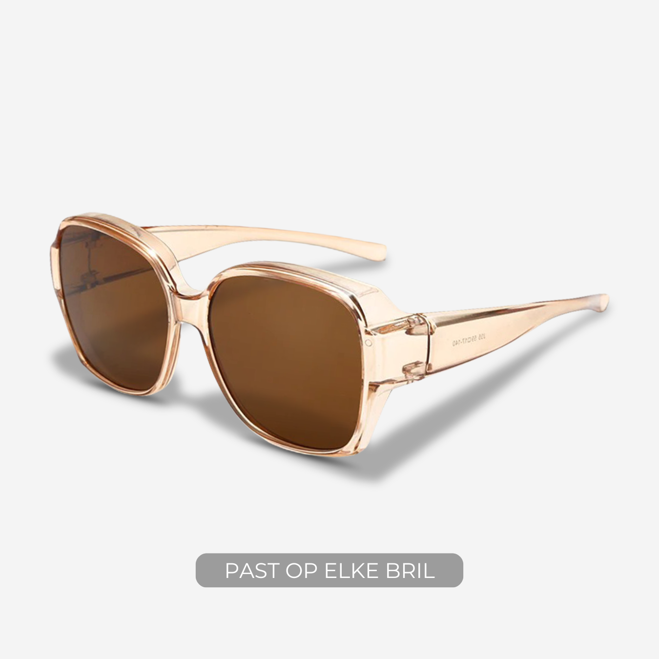 ClipShades | Stijlvolle Overzetzonnebrillen voor Brildragers - Beige Pro - ClipShades | Stijlvolle Overzetzonnebrillen voor Brildragers - €22 - Pantino