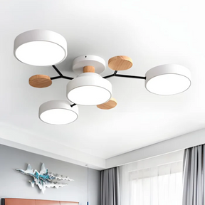 Ronde LED plafondlamp, voor verlichting Hout – Premium Kwaliteit