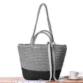 Veala | Handgemaakte rotan tas - Shore Chic - - Beach bag - Pantino