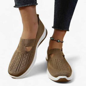 Damskie buty z lekkiego i wygodnego denimu z efektywną amortyzacją
