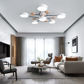 Ronde LED plafondlamp, voor verlichting Hout – Premium Kwaliteit