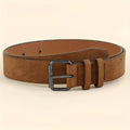 Cintura marrone - Uomo 1 pezzo in pelle PU alla moda elegante