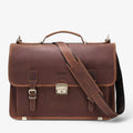 Borsa per Laptop Marrone - Pelle di Lusso
