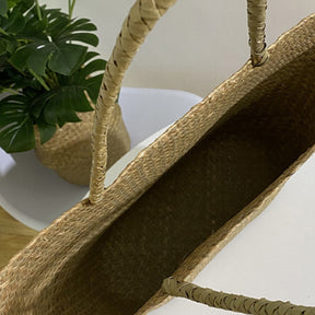 Veala | Rotan Geweven Tas - - Beach bag - Pantino