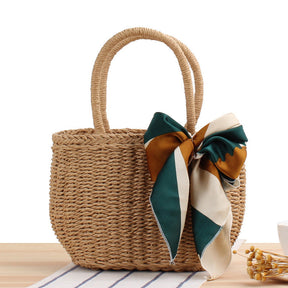 bags : Veala | Handgemaakte geweven tassen van stro - Shore Chic in van Pantino
